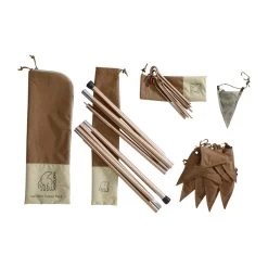 Nordisk Zubehör Tarp Kari Tech Mini Colour Packs Chocolate