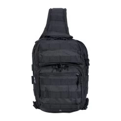 Mil-Tec Rucksack One Strap Assault Pack SM Schwarz -Professionelles Outdoor-Ausrüstungsgeschäft 31154 2 Mil Tec Rucksack One Strap Assault Pack SM schwarz Frontal