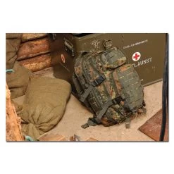BW-Rucksack Einsatzersthelfer Bravo Flecktarn -Professionelles Outdoor-Ausrüstungsgeschäft 31172 2
