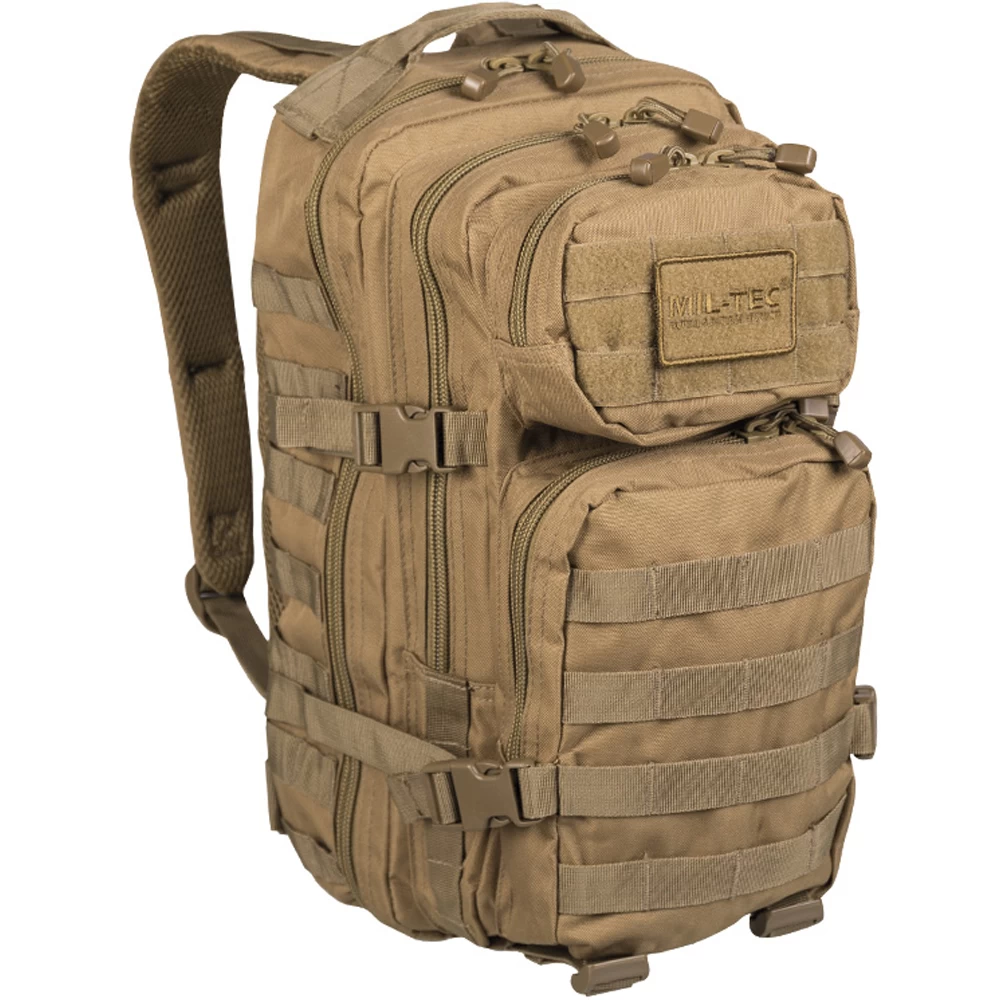 Mil-Tec Rucksack US Assault Pack Coyote 1 Mil-Tec Rucksack US Assault Pack Coyote