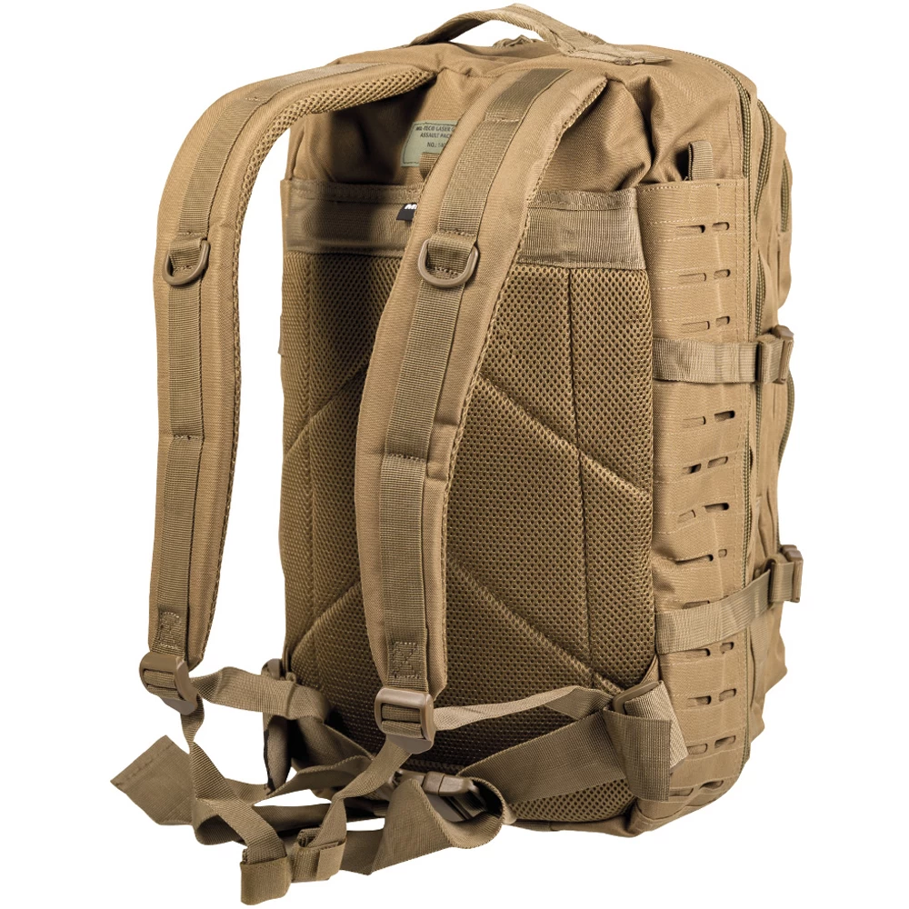 Mil-Tec Rucksack US Assault Pack LG Laser Cut Coyote 2 Mil-Tec Rucksack US Assault Pack LG Laser Cut Coyote – Bild 2