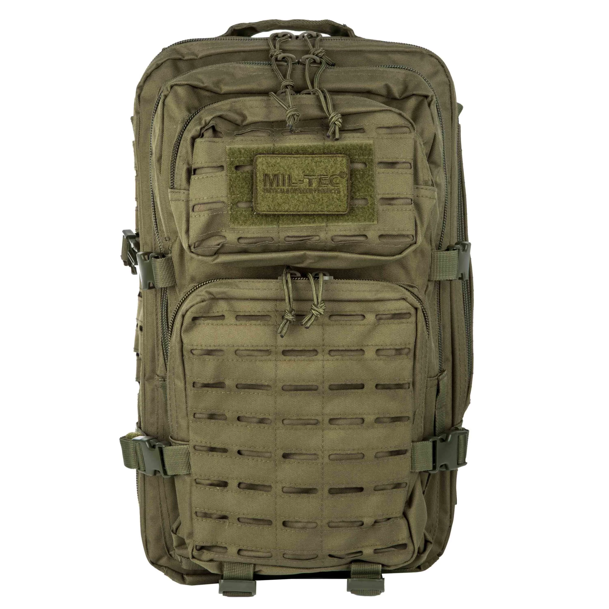 Mil-Tec Rucksack US Assault Pack LG Laser Cut Oliv 1 Mil-Tec Rucksack US Assault Pack LG Laser Cut Oliv