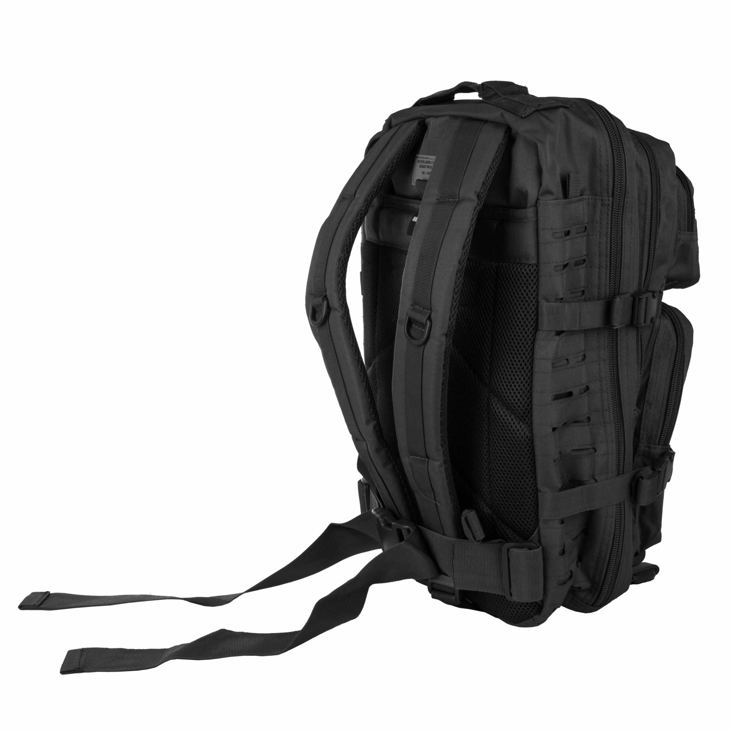 Mil-Tec Rucksack US Assault Pack LG Laser Cut Schwarz 3 Mil-Tec Rucksack US Assault Pack LG Laser Cut Schwarz – Bild 3