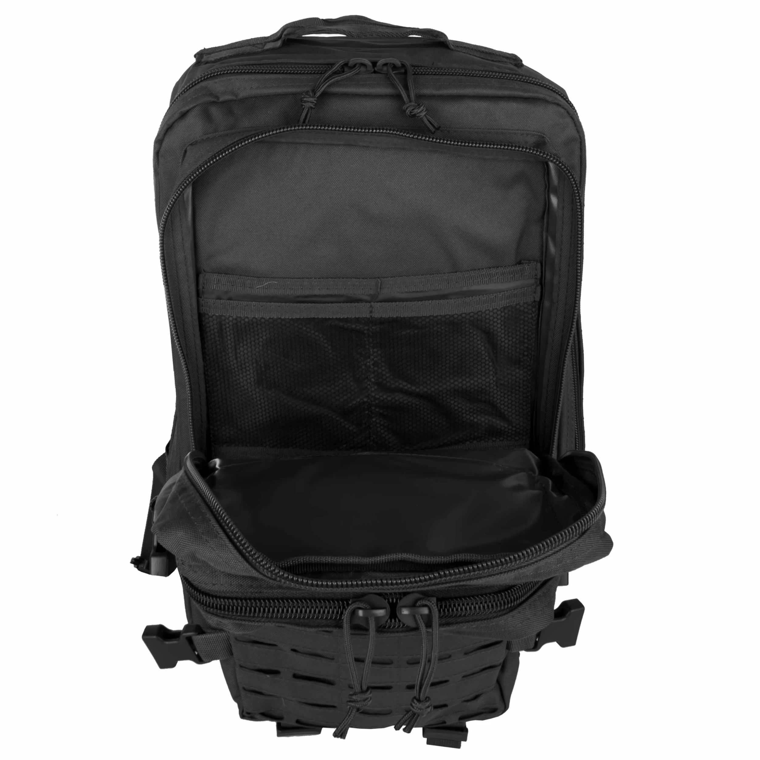 Mil-Tec Rucksack US Assault Pack LG Laser Cut Schwarz 4 Mil-Tec Rucksack US Assault Pack LG Laser Cut Schwarz – Bild 4