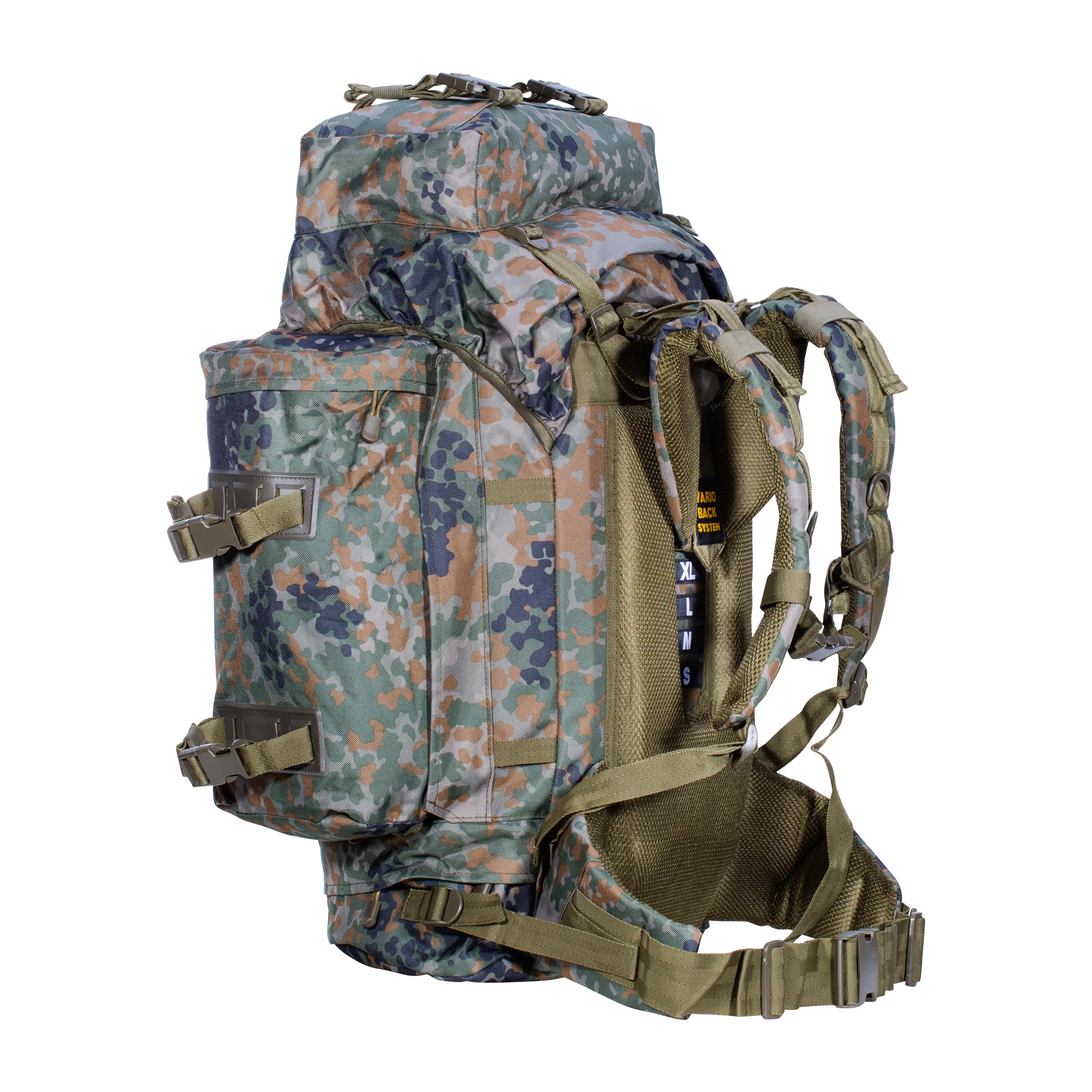 BW Rucksack Mountain 100 L Flecktarn 2 BW Rucksack Mountain 100 L Flecktarn – Bild 2