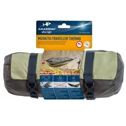 Amazonas Hängematte Moskito Traveller Thermo Grün Schwarz -Professionelles Outdoor-Ausrüstungsgeschäft 33462 4