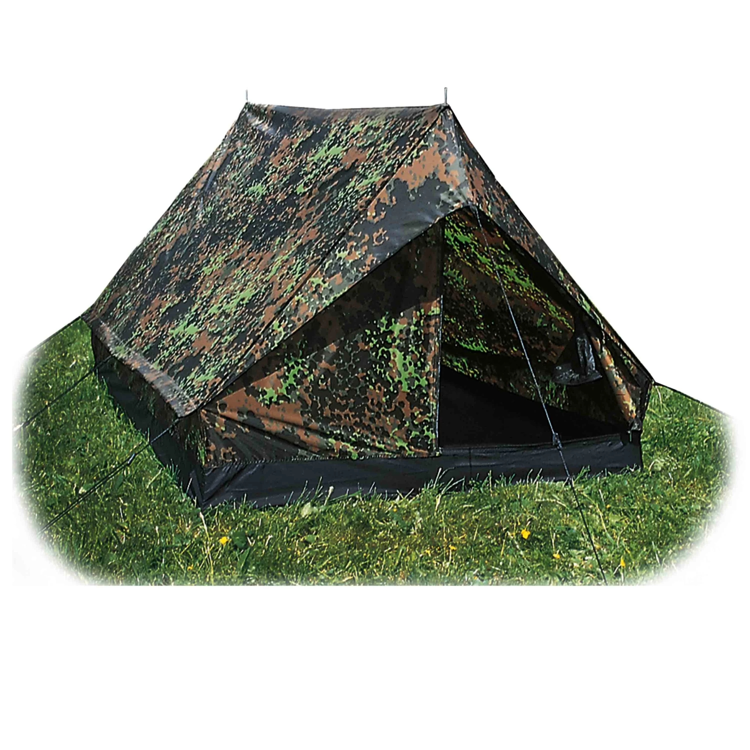Mil-Tec Zweimannzelt Mini Pack Standard Flecktarn 1 Mil-Tec Zweimannzelt Mini Pack Standard Flecktarn
