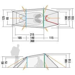 Tatonka Zelt Narvik 2 Light Olive -Professionelles Outdoor-Ausrüstungsgeschäft 33620 2