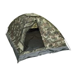 Mil-Tec Dreimannzelt Iglu Standard Woodland -Professionelles Outdoor-Ausrüstungsgeschäft 33655 1