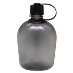 US Feldflasche Gen.II Schwarz/transparent