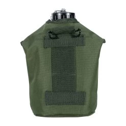 Französische Feldflasche Alu M. Hülle -Professionelles Outdoor-Ausrüstungsgeschäft 34273 2 Franz sische Feldflasche Alu m H lle R ckansicht