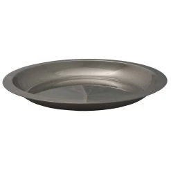 Edelstahlteller Flach