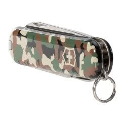 Victorinox Taschenmesser Classic Camo -Professionelles Outdoor-Ausrüstungsgeschäft 38274 5 Victorinox Taschenmesser Classic camo Perspektive Geschlossen