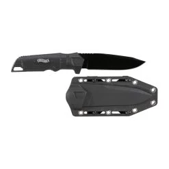 Walther Messer Backup Knife Schwarz -Professionelles Outdoor-Ausrüstungsgeschäft 38373 3 Walther Messer Backup Knife schwarz Seitenansicht Zubeh r