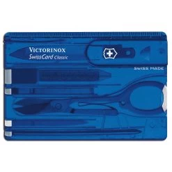 Victorinox Multitool Swiss Card Blau