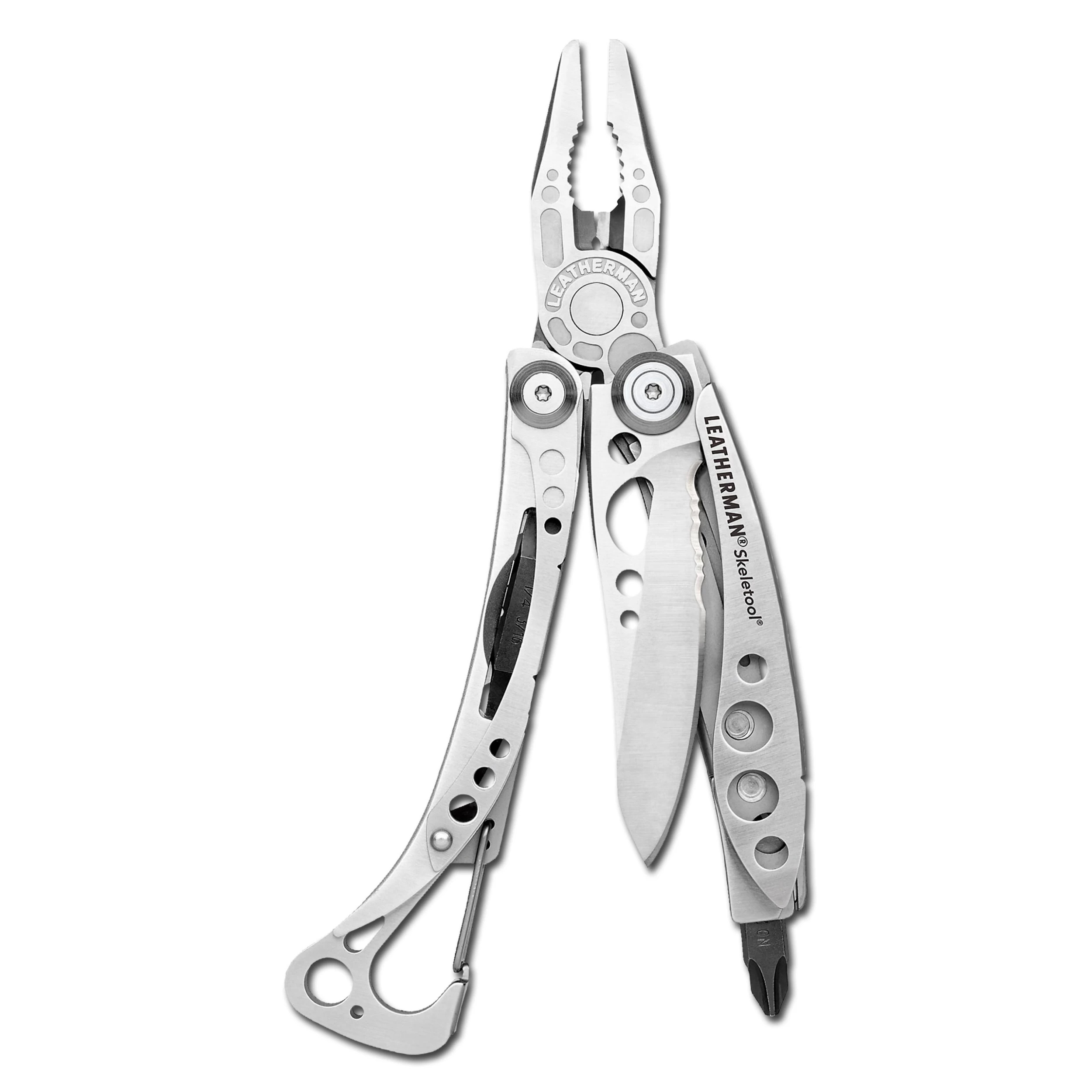 Leatherman Multitool Skeletool Silberfarben 1 Leatherman Multitool Skeletool Silberfarben