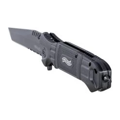 Walther Taschenmesser Black Tac Tanto Schwarz -Professionelles Outdoor-Ausrüstungsgeschäft 38621 2 Walther Taschenmesser Black Tac Tanto schwarz Perspektive
