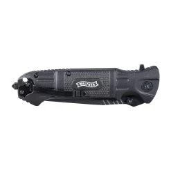 Walther Taschenmesser Black Tac Tanto Schwarz -Professionelles Outdoor-Ausrüstungsgeschäft 38621 4 Walther Taschenmesser Black Tac Tanto schwarz R ckansicht Geschlossen