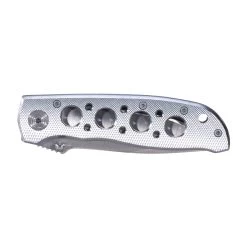 Smith & Wesson Messer Extreme Ops Silber -Professionelles Outdoor-Ausrüstungsgeschäft 38849 3 Smith Wesson Messer Extreme Ops Silver Vorderansicht Geschlossen