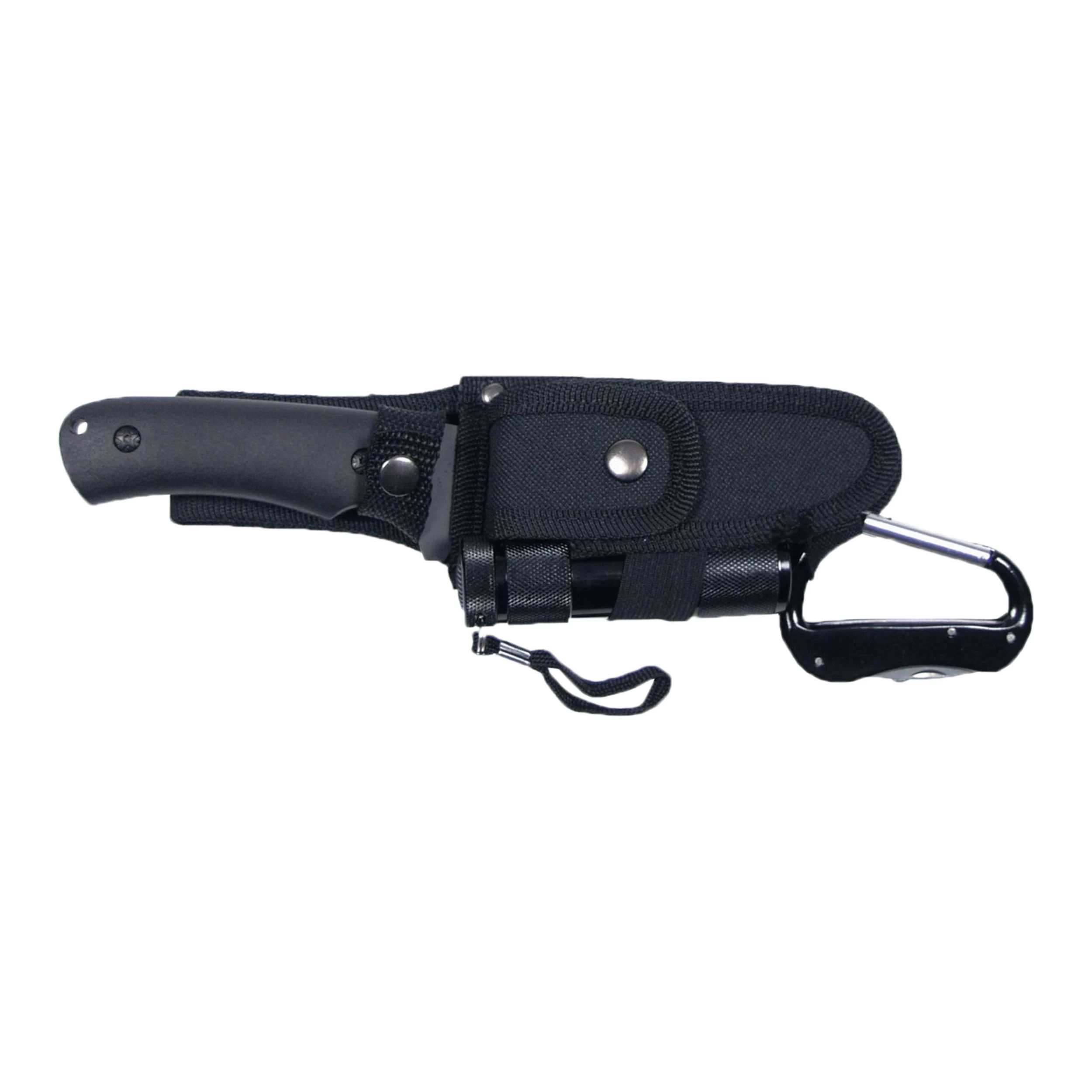 Messerset Mit LED-Taschenlampe Schwarz 1 Messerset Mit LED-Taschenlampe Schwarz