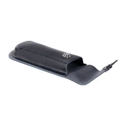 Herbertz Messertasche Glattleder Schwarz -Professionelles Outdoor-Ausrüstungsgeschäft 39003 2 Herbertz Messertasche Glattleder schwarz Detail Offen