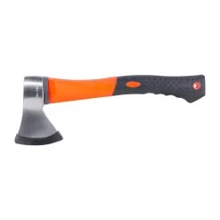 Mil-Tec Axt Emergency Orange -Professionelles Outdoor-Ausrüstungsgeschäft 39099 3 Mil Tec Axt Emergency orange Seitenansicht links Zubeh r