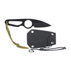 Mil-Tec Neck Knife 15 Cm -Professionelles Outdoor-Ausrüstungsgeschäft 39153 3 Mil Tec Neck Knife 15 cm Vorderansicht Zubeh r