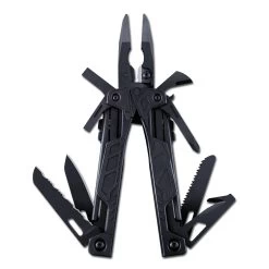 Leatherman Multitool One Hand Schwarz