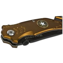 Magnum Taschenmesser Army Rescue Goldfarben -Professionelles Outdoor-Ausrüstungsgeschäft 39385 2