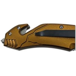 Magnum Taschenmesser Army Rescue Goldfarben -Professionelles Outdoor-Ausrüstungsgeschäft 39385 4