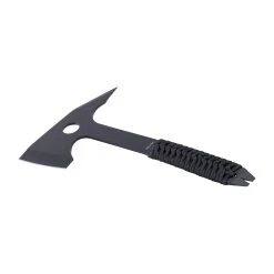 Mil-Tec Fallschirmleinen-Axt Mit Kopftasche Schwarz -Professionelles Outdoor-Ausrüstungsgeschäft 40086 2 Mil Tec Paracord Axt mit Kopftasche schwarz Perspektive