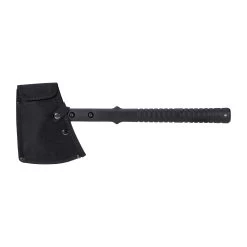 MFH Tomahawk Tactical Schwarz -Professionelles Outdoor-Ausrüstungsgeschäft 40186 3 MFH Tomahawk Tactical schwarz Seitenansicht links Zubeh r