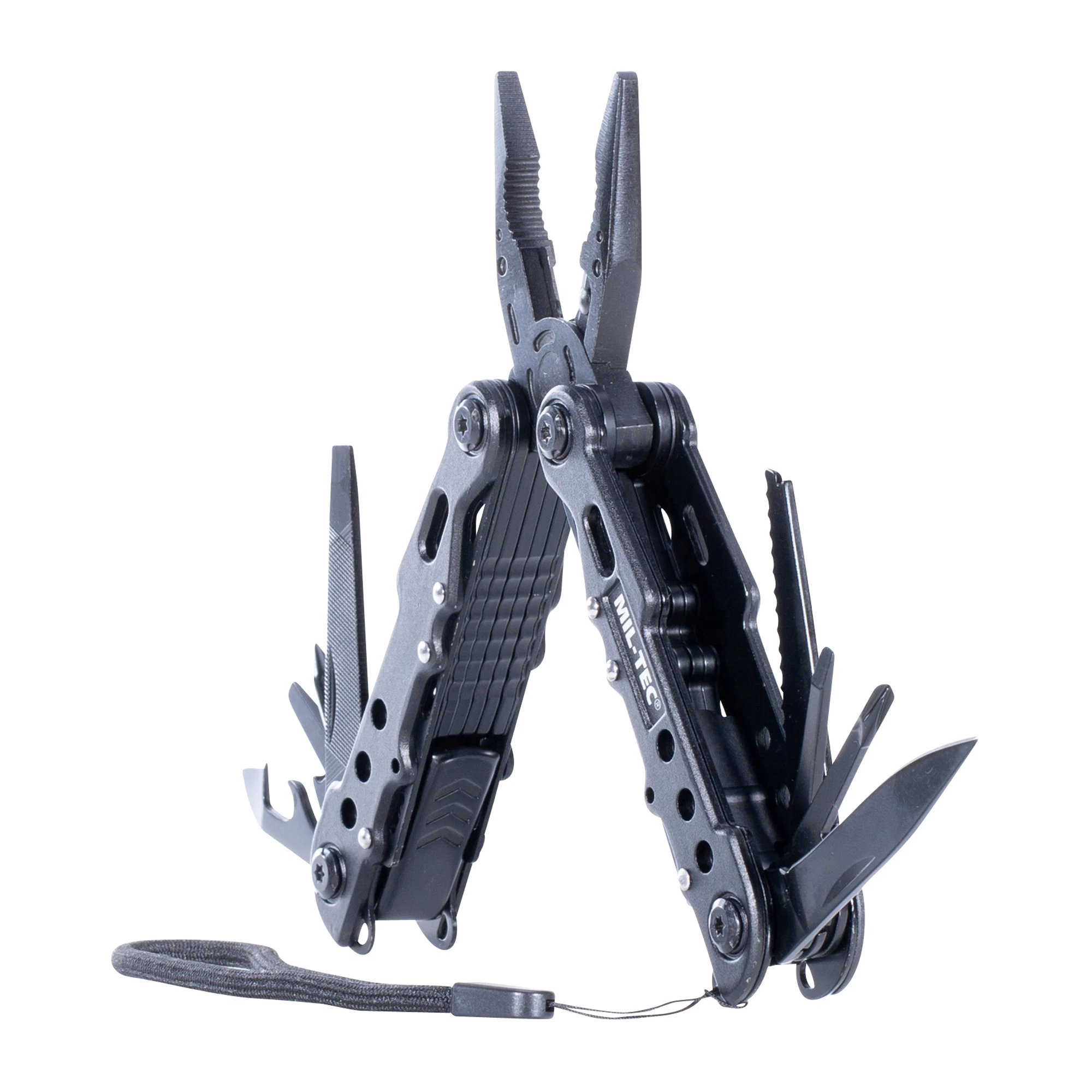 Mil-Tec Multitool Large Mit Etui Schwarz 2 Mil-Tec Multitool Large Mit Etui Schwarz – Bild 2