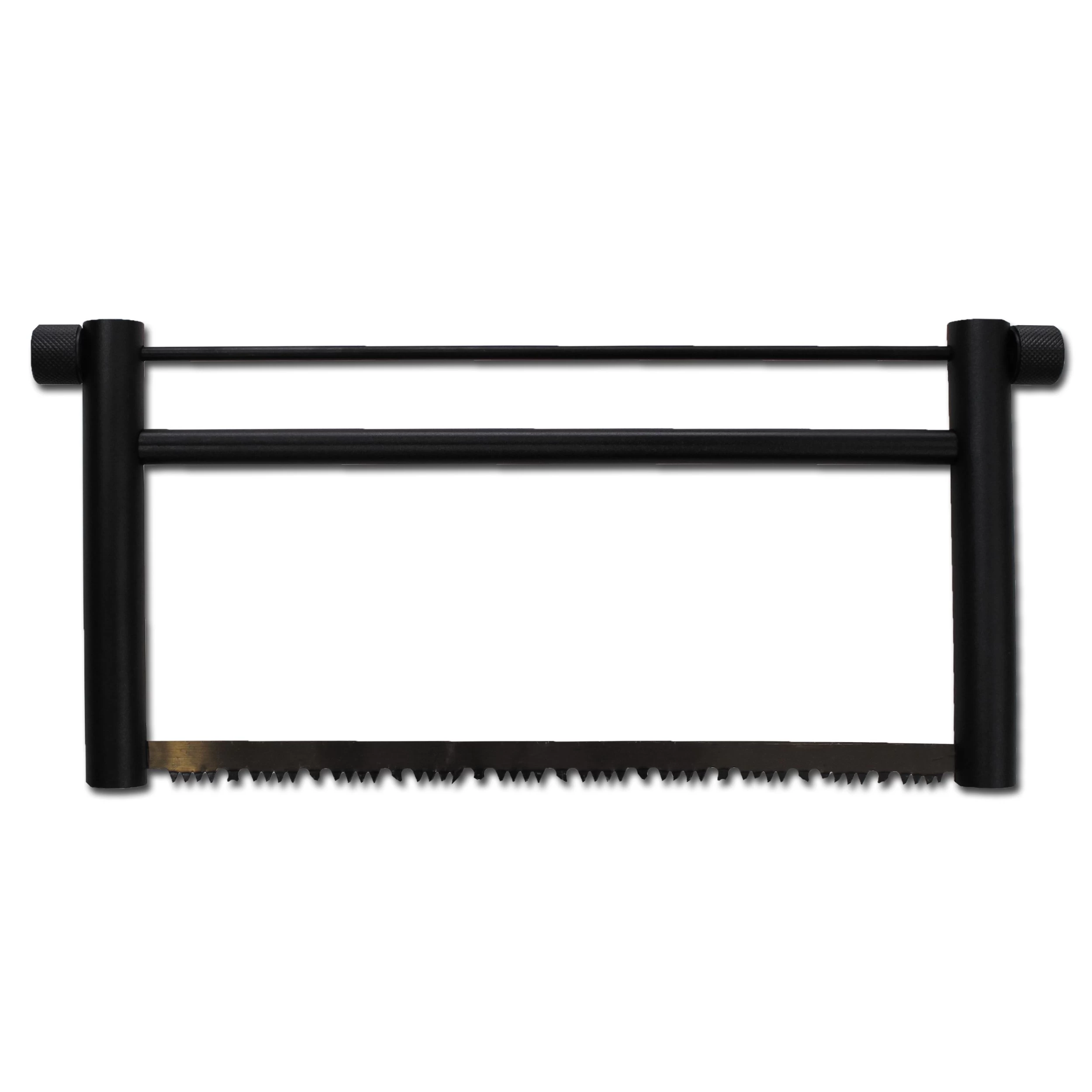 MFH Spannsäge Mit Griffen Zerlegbar Schwarz 1 MFH Spannsäge Mit Griffen Zerlegbar Schwarz