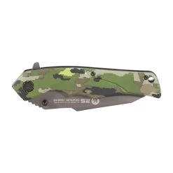 K25 Taschenmesser Pocket Knife 20.5 Cm Camo -Professionelles Outdoor-Ausrüstungsgeschäft 40250 3 K25 Taschenmesser Pocket Knife 20 5 cm camo Vorderansicht Geschlossen