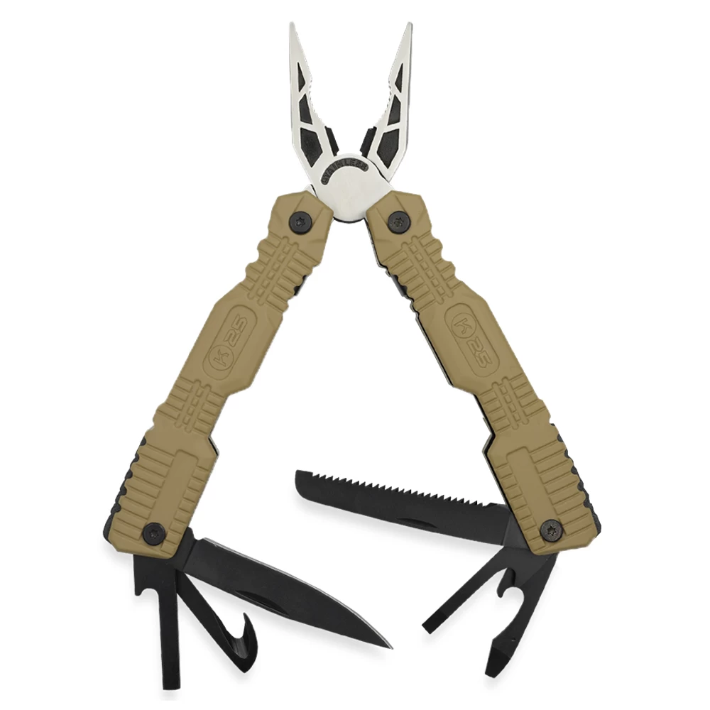 K25 Multitool Pliers 17 Cm Coyote 1 K25 Multitool Pliers 17 Cm Coyote