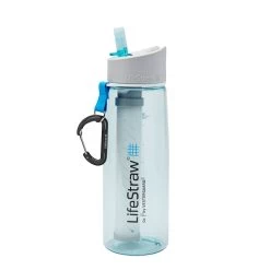 LifeStraw Wasserflasche Go Mit Filter 2-Stage 0.65 L Light Blue