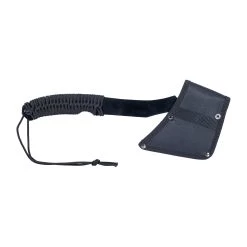 Mil-Tec Beil Fallschirmleine Mit Kopftasche Schwarz -Professionelles Outdoor-Ausrüstungsgeschäft 58336 4S5MruKvywJmQg