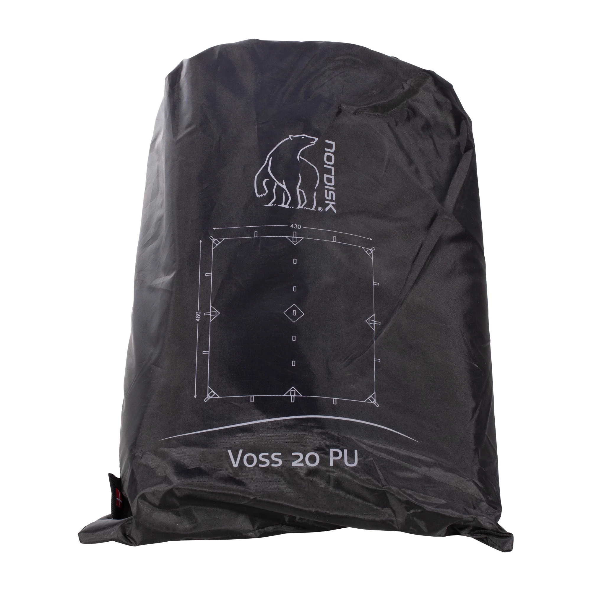 Nordisk Tarp Voss 20 PU Dark Olive 3 Nordisk Tarp Voss 20 PU Dark Olive – Bild 3