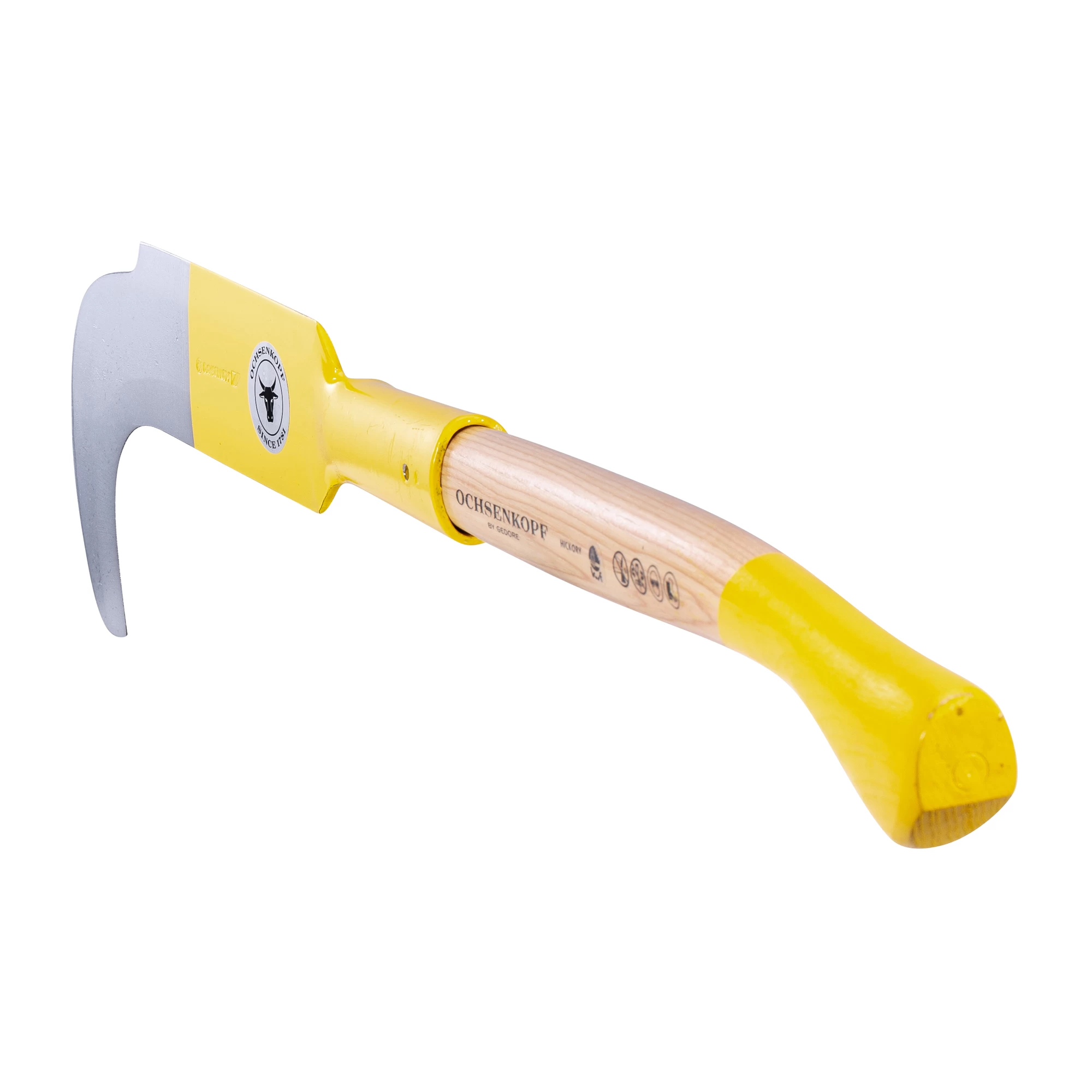 Ochsenkopf Einhand-Kultursichel Mit Hickorystiel 4 Ochsenkopf Einhand-Kultursichel Mit Hickorystiel – Bild 4