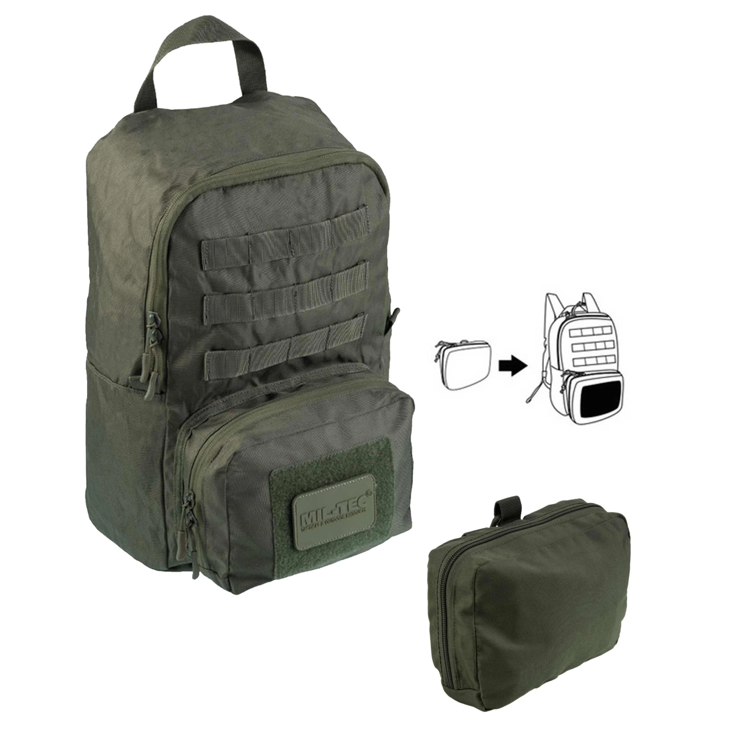 Mil-Tec US Assault Pack Ultra Compact Ranger Green 5 Mil-Tec US Assault Pack Ultra Compact Ranger Green – Bild 5