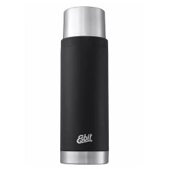 Esbit Isolierflasche Sculptor Edelstahl 1 L Schwarz