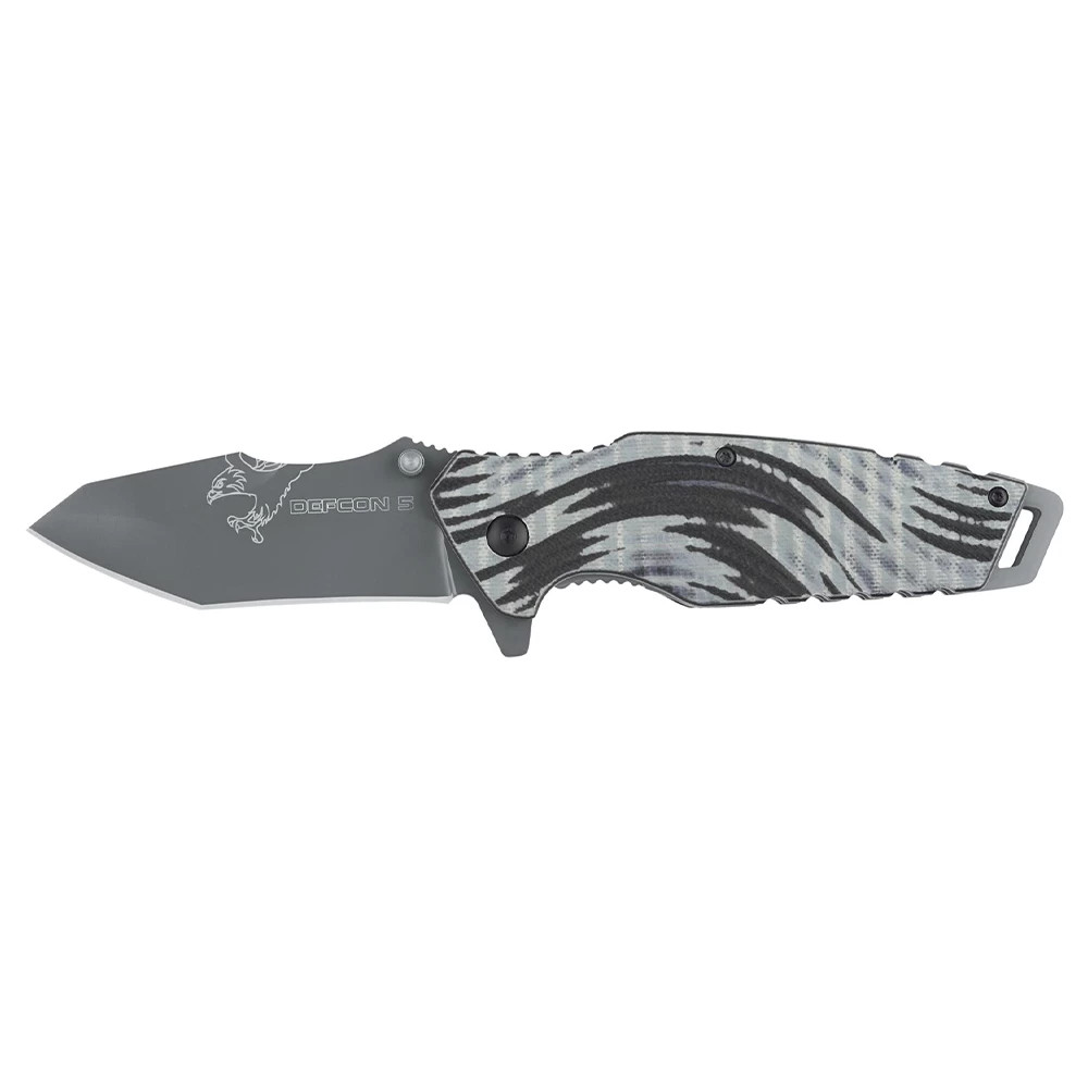 Defcon 5 Taschenmesser Tactical Folding Knife Charlie Grau 1 Defcon 5 Taschenmesser Tactical Folding Knife Charlie Grau
