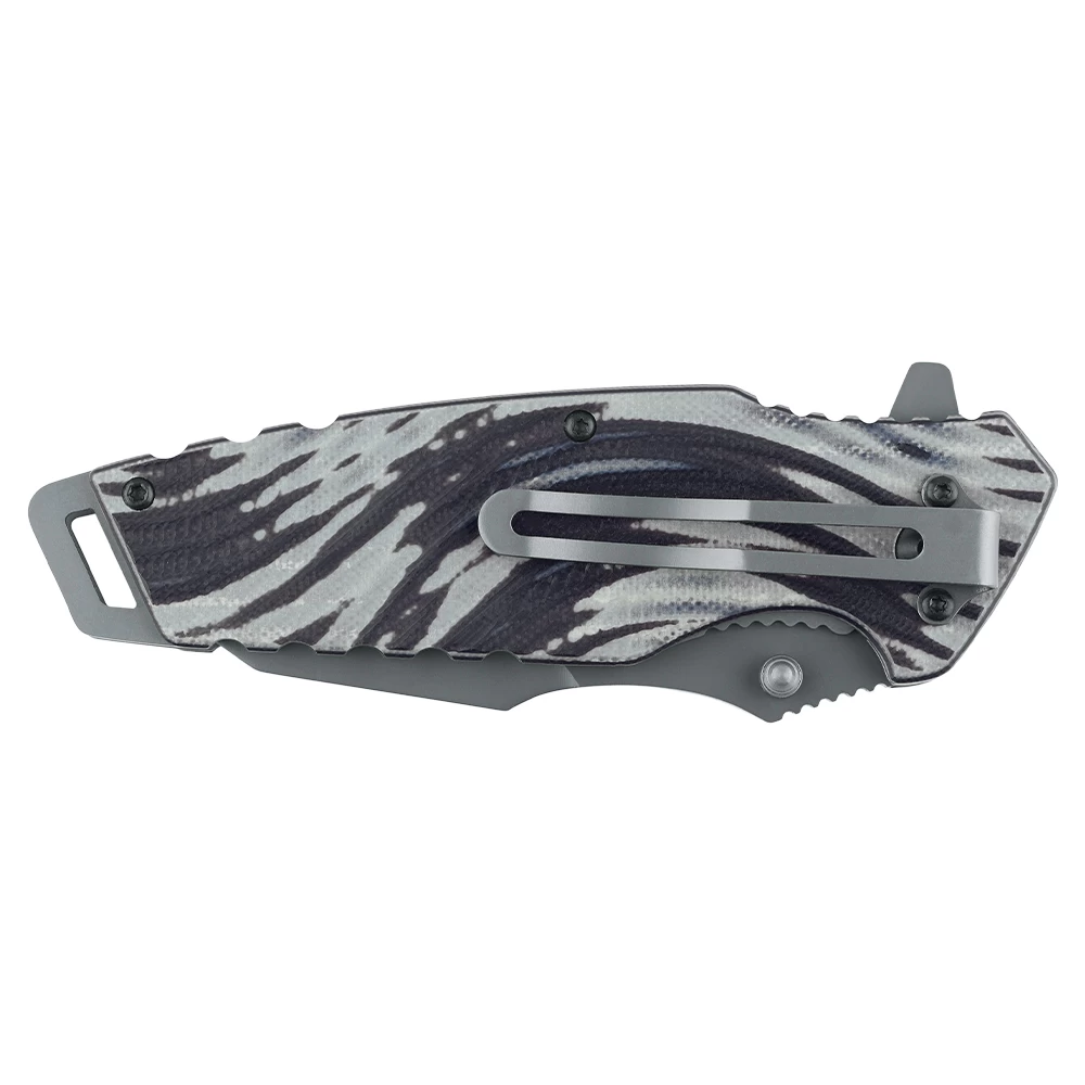 Defcon 5 Taschenmesser Tactical Folding Knife Charlie Grau 2 Defcon 5 Taschenmesser Tactical Folding Knife Charlie Grau – Bild 2