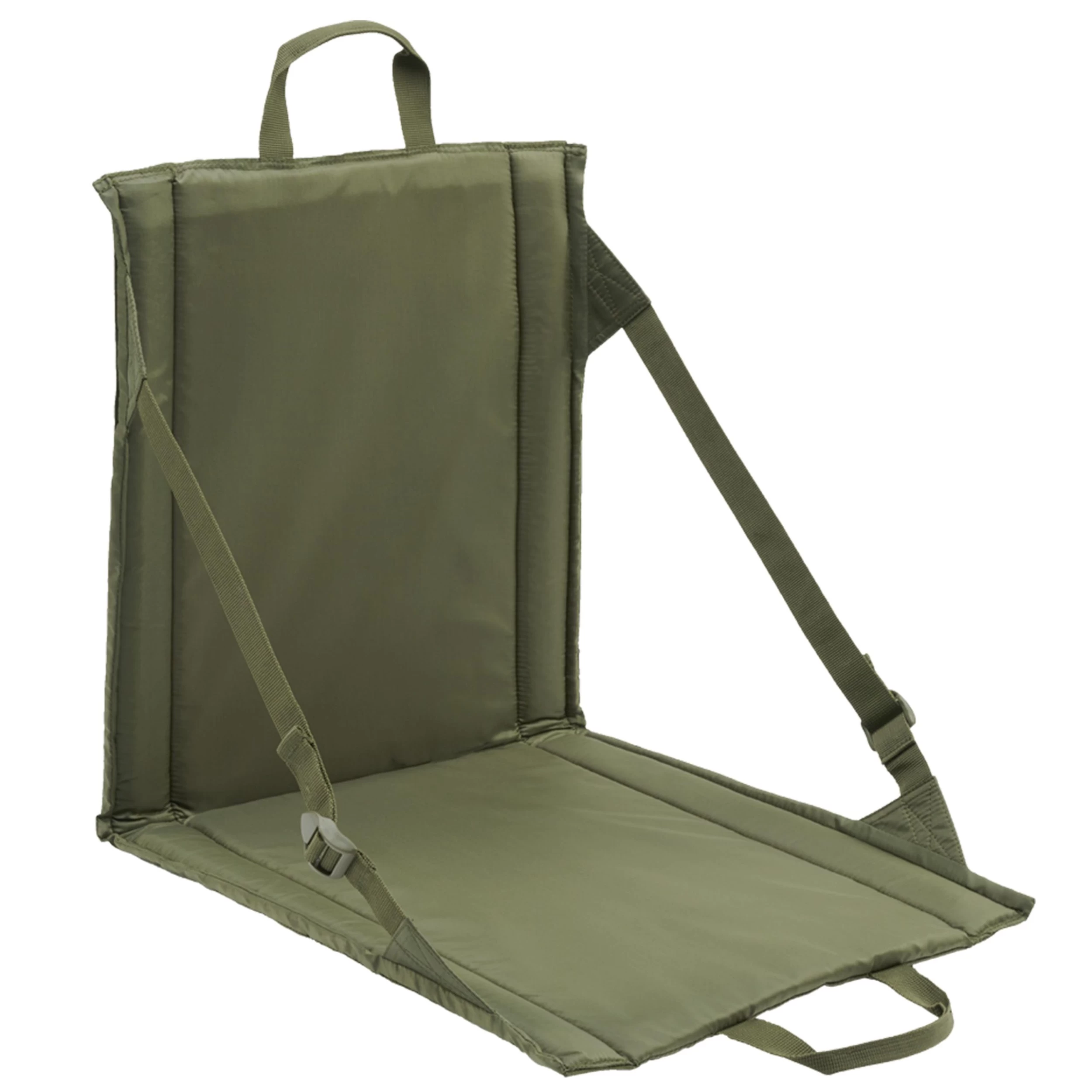 Brandit Faltsitz Foldable Seat Oliv 2 Brandit Faltsitz Foldable Seat Oliv – Bild 2