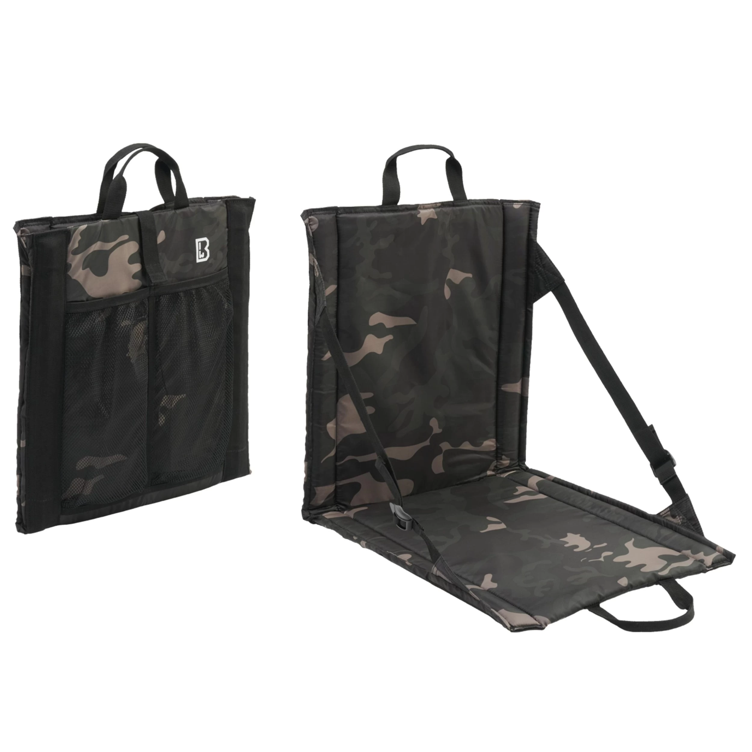 Brandit Faltsitz Foldable Seat Darkcamo 3 Brandit Faltsitz Foldable Seat Darkcamo – Bild 3