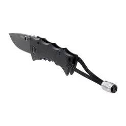 Enforcer Einhandmesser Neck Knife Schwarz -Professionelles Outdoor-Ausrüstungsgeschäft 78107 2 Enforcer Einhandmesser Neck Knife schwarz Perspektive