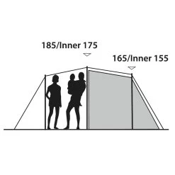 Easy Camp Tunnelzelt Earth 5 -Professionelles Outdoor-Ausrüstungsgeschäft 78222 3