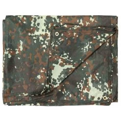 MFH Mehrzweckplane Tarp 400 X 500 Cm Flecktarn