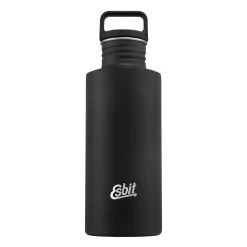Esbit Trinkflasche Sculptor Edelstahl 0.75 L Schwarz